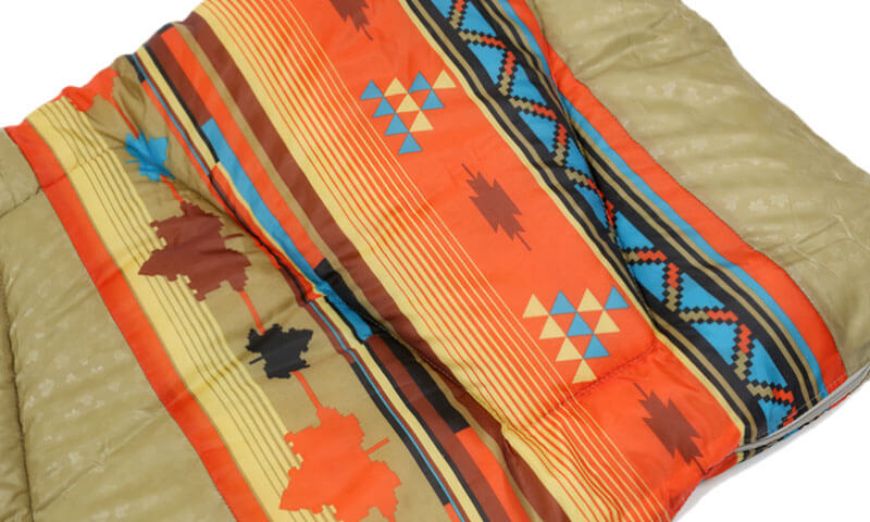 ロゴス(LOGOS) LOGOS×naturum 2in1 ナバホ柄シュラフ・2 50000014