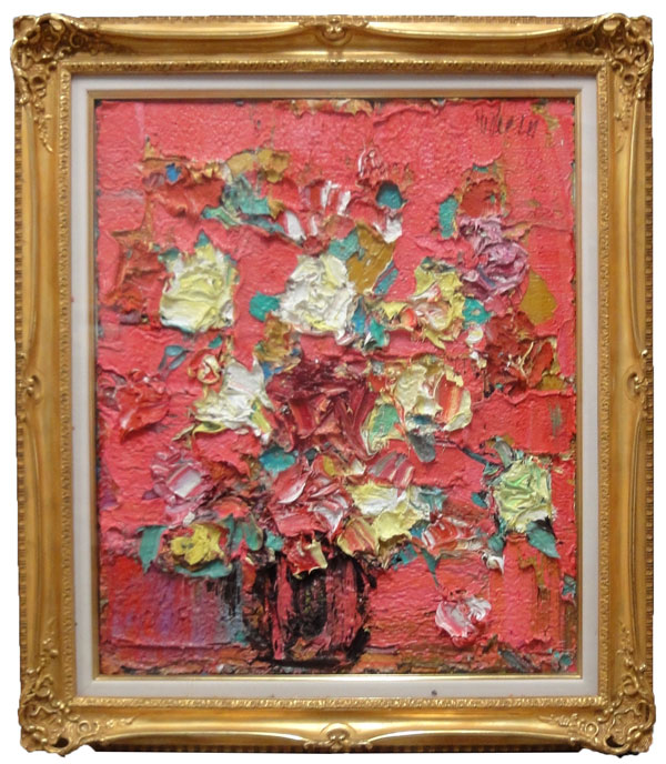 村上肥出夫 薔薇/Web書画ミュージアム