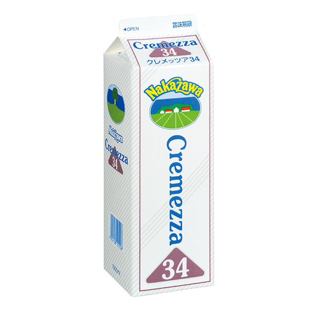 クレメッツア34 - 製品紹介 - NAKAZAWA 中沢グループ 「生クリームの