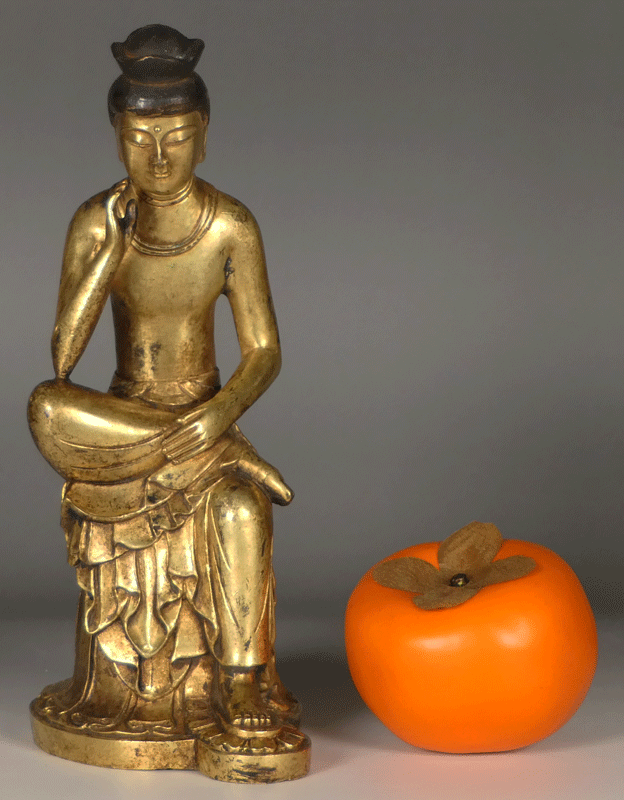 古美術 波兎 / 金銅弥勒菩薩半跏像 朝鮮三國時代