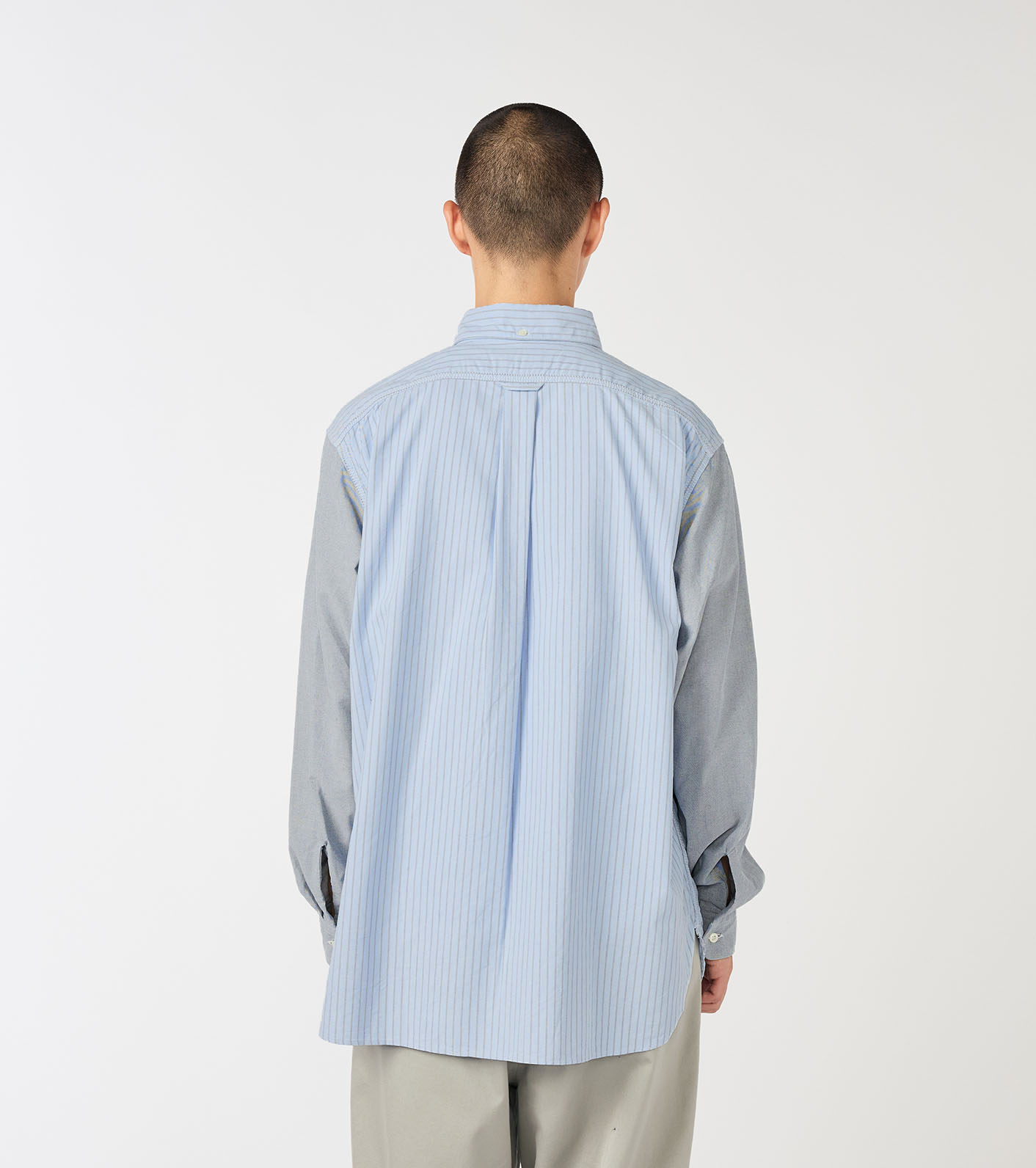 nanamica / Button Down Stripe Storm Shirt