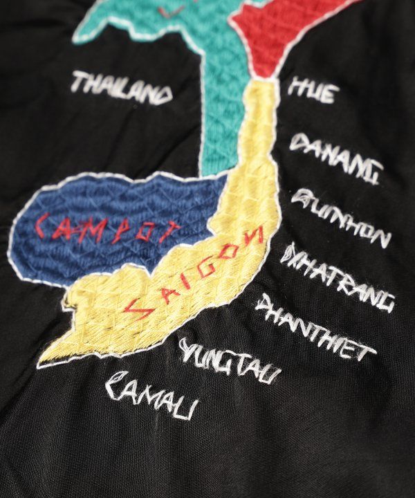 JIEDA - VIETNAM JACKET（ベトジャン）/ライトアウター/ブラック