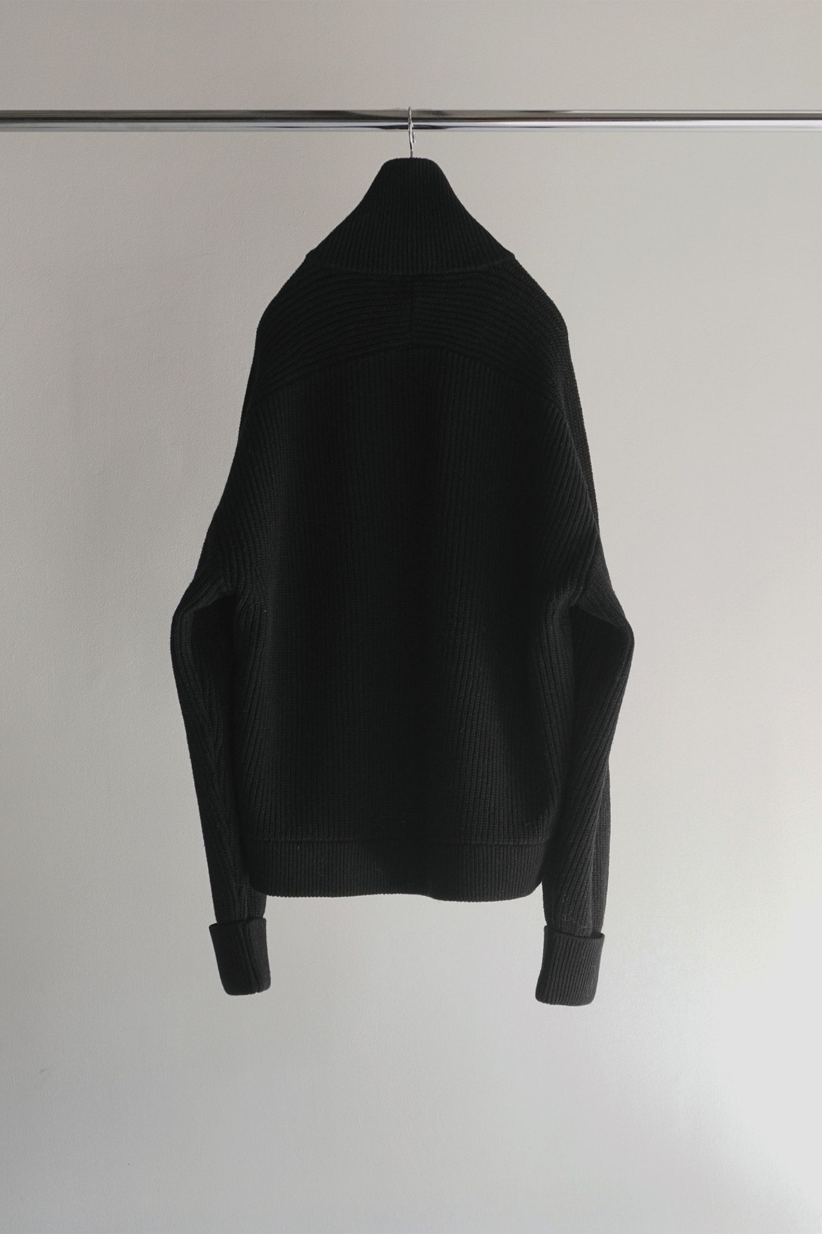 ANCELLM - DRIVERS KNIT | BLACK | ドライバーズニット | NapsNote
