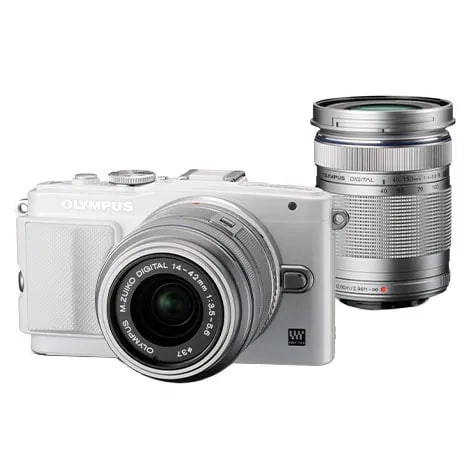 買取】OLYMPUS PEN Lite E-PL6 ダブルズームキット ホワイト買取