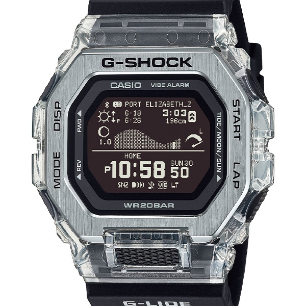 G-SHOCK G-LIDE GBX-100S-1JF Bluetooth クォーツ メンズ(ブラック): G