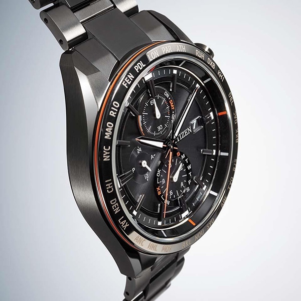 ATTESA ACT Line ブラックチタンシリーズ AT8185-62E 電波ソーラー