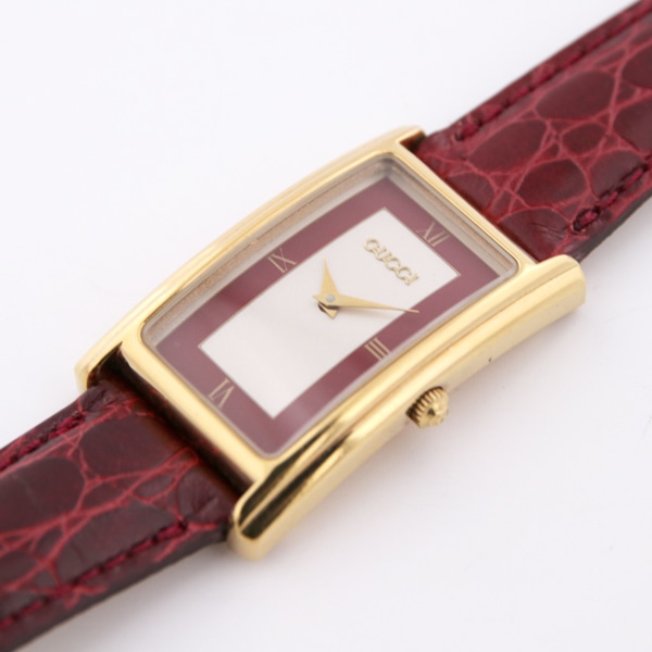 GUCCI ヴィンテージ グッチ 2600M クォーツ GP 中古 メンズ 1990年代