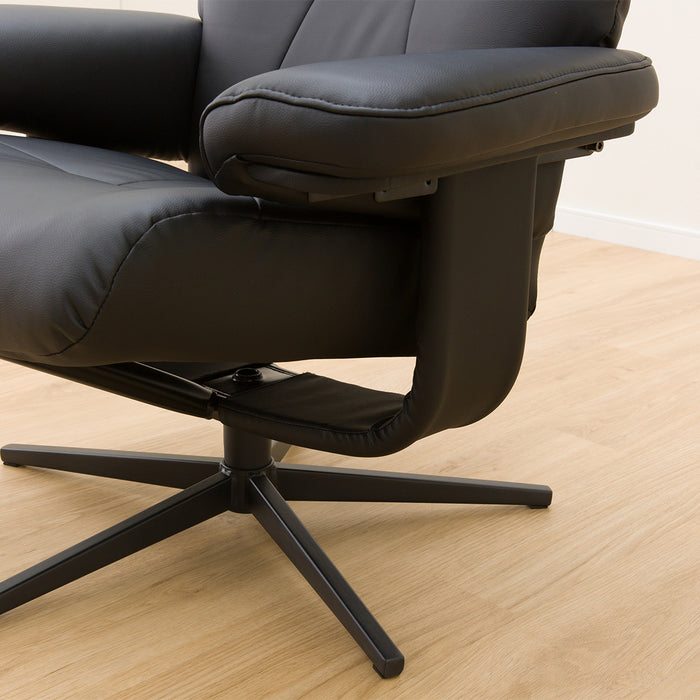 ARMCHAIR N-SHIELD ROAD4 BK