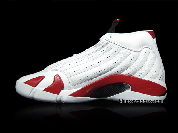 Air Jordan 14 White/Sport Red-Black New Images | Nice Kicks