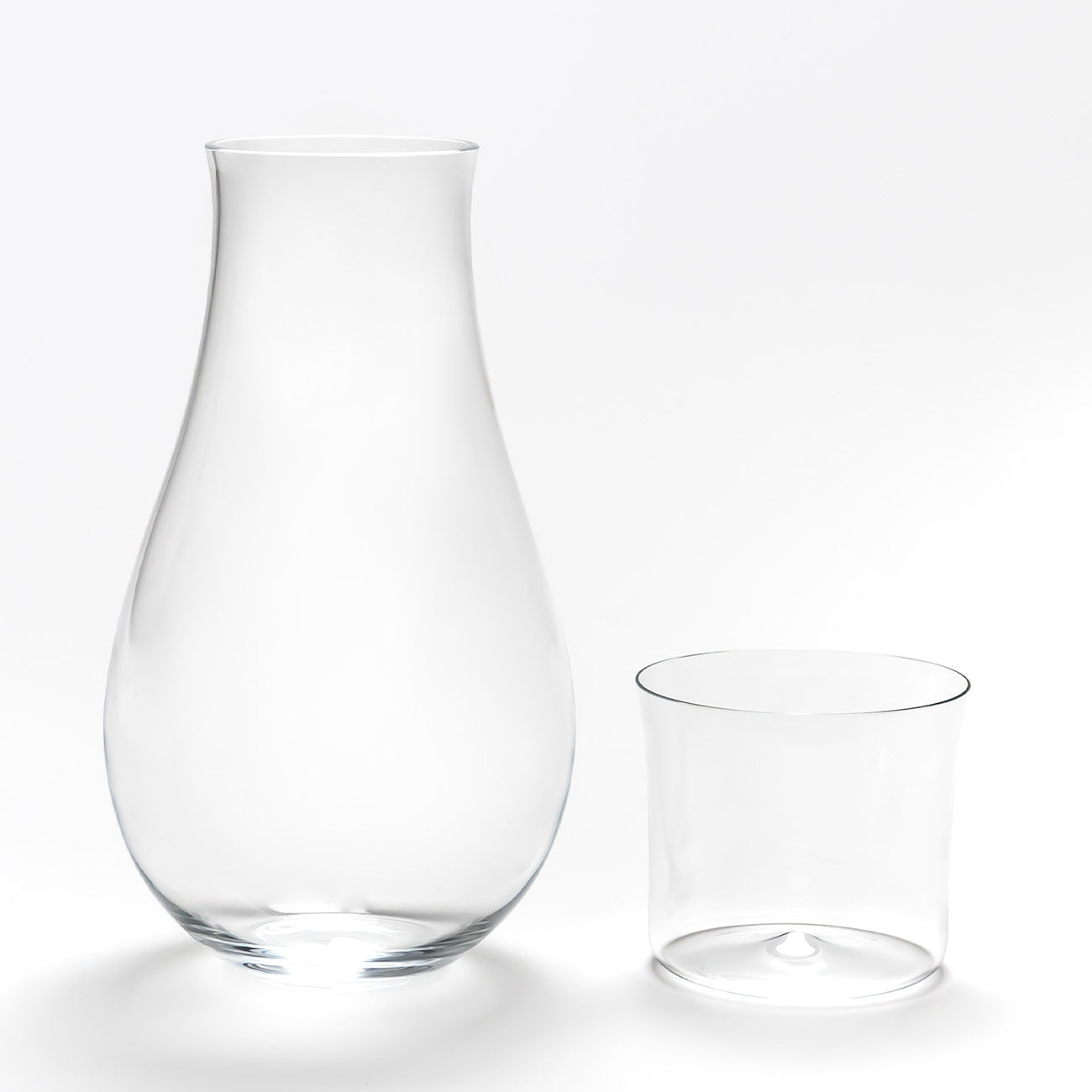 WATERCARAF SET｜カラフェ｜グラス｜ガラス冠水瓶｜ブランド食器｜木村