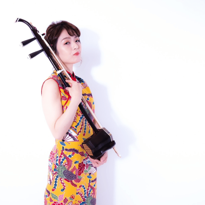 送料無料！＞ 潘栄亮製 二胡弓（紅竹） 〔本数限定セール！〕 - 二胡姫