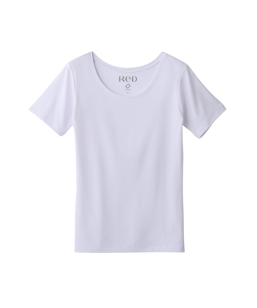 ☆ReD バイタルテック Uネックインナー半袖 (レディース) 通販【ニッセン】