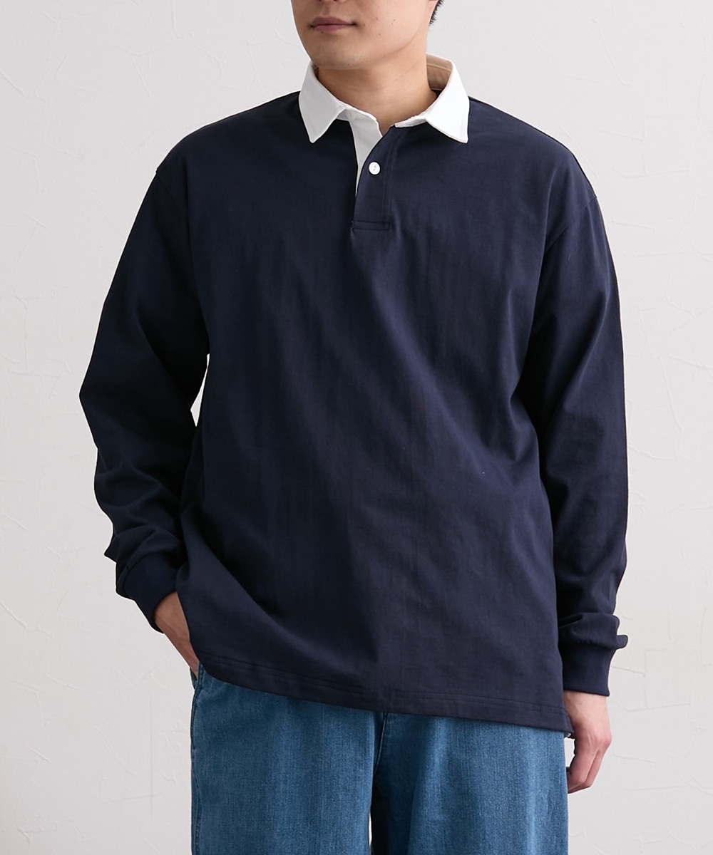 ルーズシルエット ラガーシャツ 通販【ニッセン】