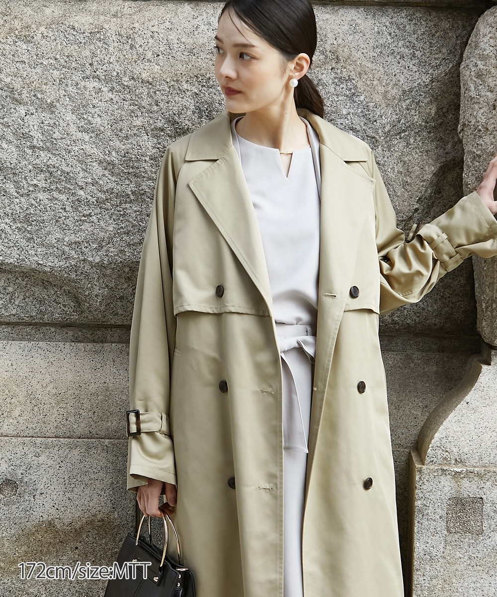 高身長 ライナー付きトレンチコート（トールサイズ） 通販【ニッセン】