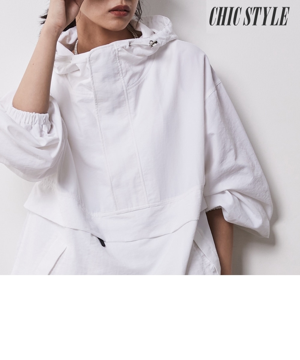 大きいサイズ アノラックパーカー シックスタイル 通販【ニッセン】