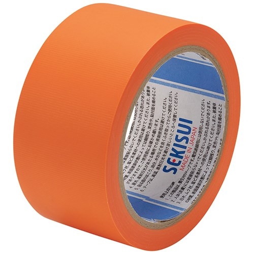 スマートオフィス】スマートカットテープN83Q03N オレンジ セキスイ