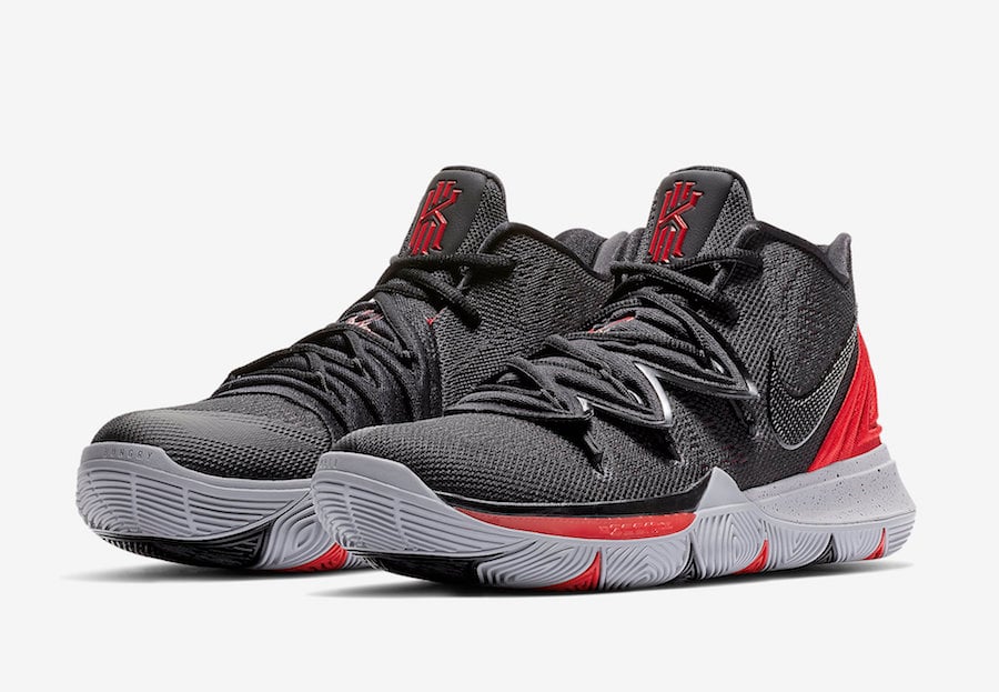 Nike Kyrie 5 University Red Black AO2919-600 Release Date