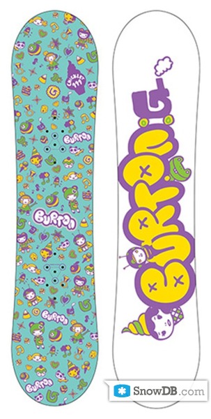 Snowboard Burton Chicklet 2007/2008 :: Snowboard and ski catalog