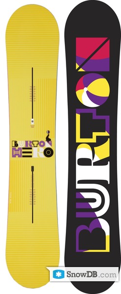 Snowboard Burton Hero 2009/2010 :: Snowboard and ski catalog