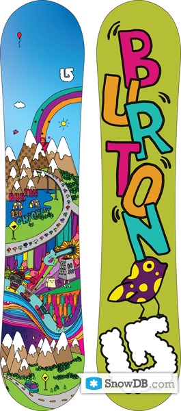Snowboard Burton Chicklet 2010/2011 :: Snowboard and ski catalog