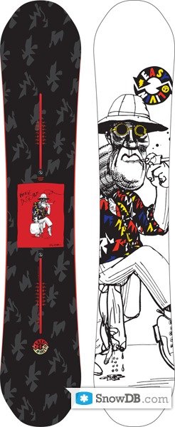 Snowboard Burton Easy Livin 2010/2011 :: Snowboard and ski catalog