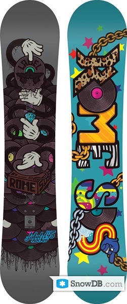 Snowboard Rome Label Rocker 2011/2012 :: Snowboard and ski catalog