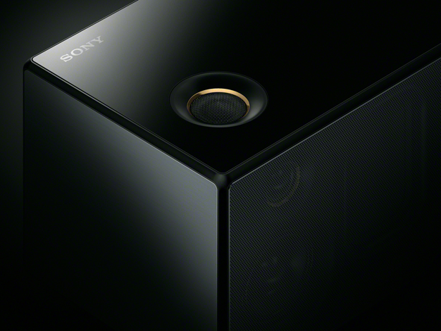 SRS-X9 特長 : デザイン | アクティブスピーカー／ネックスピーカー