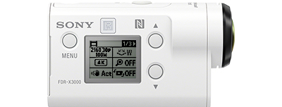 FDR-X3000/X3000R 特長 : アクションカム基本性能 | デジタルビデオ