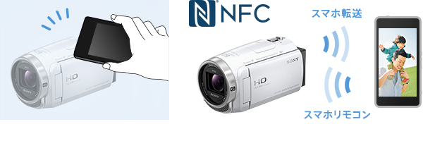 HDR-CX680 特長 : カンタンで快適な操作性 | デジタルビデオカメラ