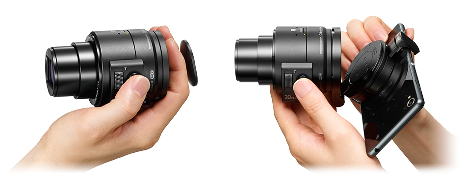 DSC-QX30 特長 : スマートなデザインとアクセサリー | デジタルスチル