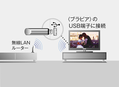 KDL-40HX800 特長 : ネットワーク機能 | テレビ ブラビア | ソニー