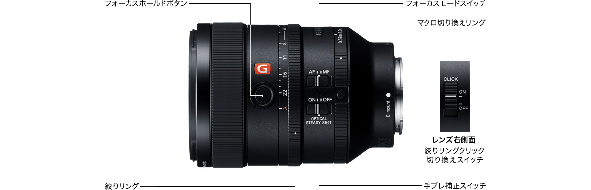 FE 100mm F2.8 STF GM OSS 特長 | デジタル一眼カメラα（アルファ