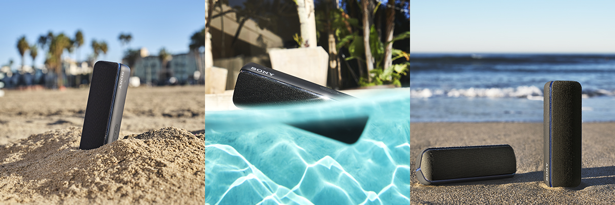 SRS-XB32 特長 : 便利機能 | アクティブスピーカー／ネックスピーカー