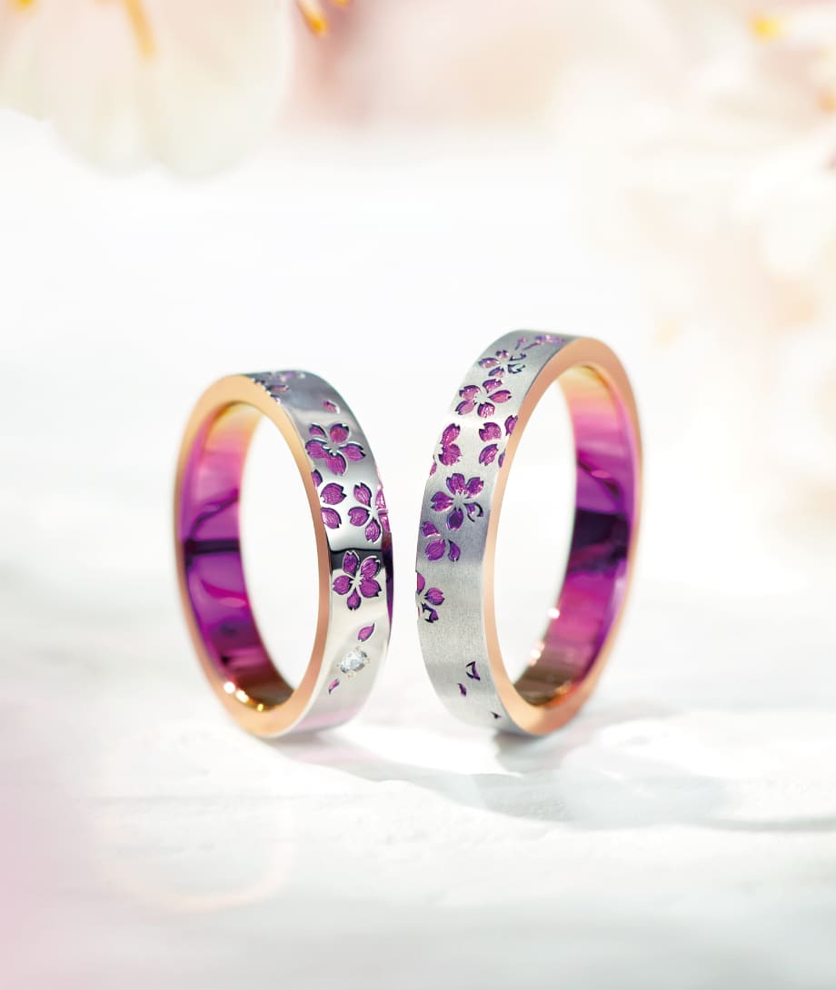 舞桜 | 結婚指輪・婚約指輪ならSORA（ソラ)