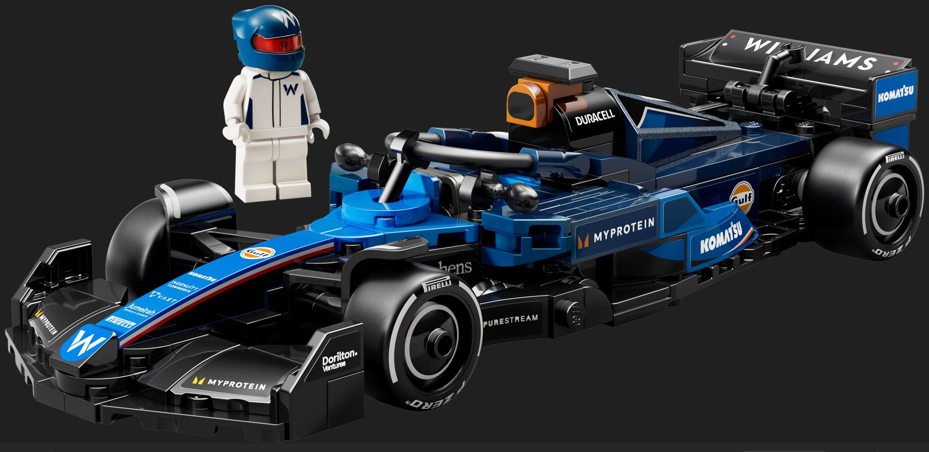 LEGO Williams Racing FW46 F1 Race Car | Safari Ltd®