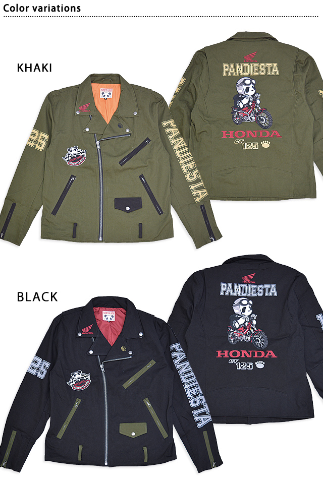 HONDA×PANDIESTA CT125コットンWライダースジャケット PANDIESTA JAPAN