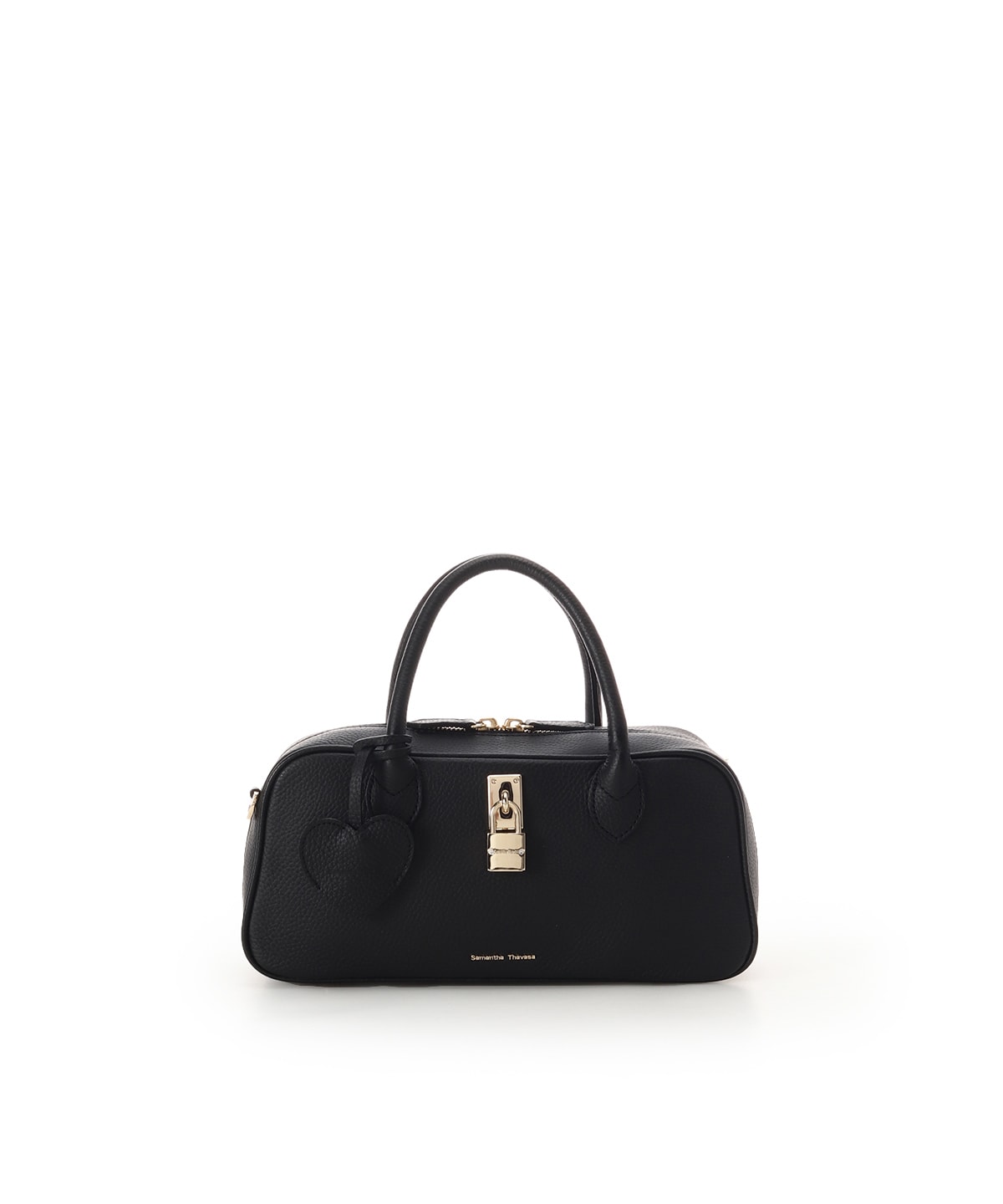 サマンサ レディ パドロック ワイドボストンバッグ(FREE ブラック