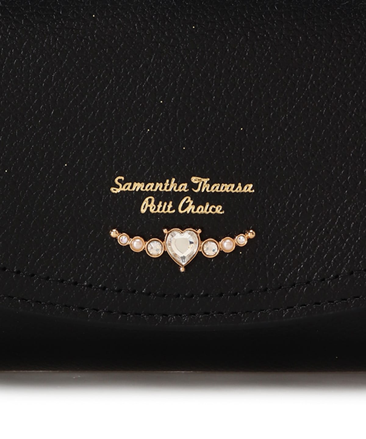 クリアハートビジュー 長財布(FREE ブラック): Samantha Thavasa Petit