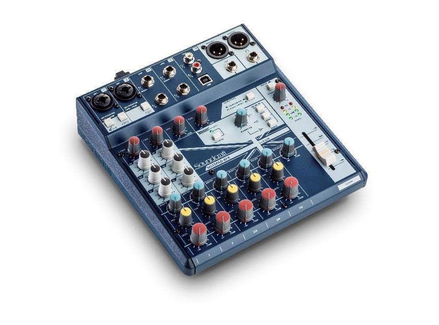 Buy sasku Soundcraft NOTEPAD-8FX; 8CH DESKTOP MIXER W/ USB, 3 BAND