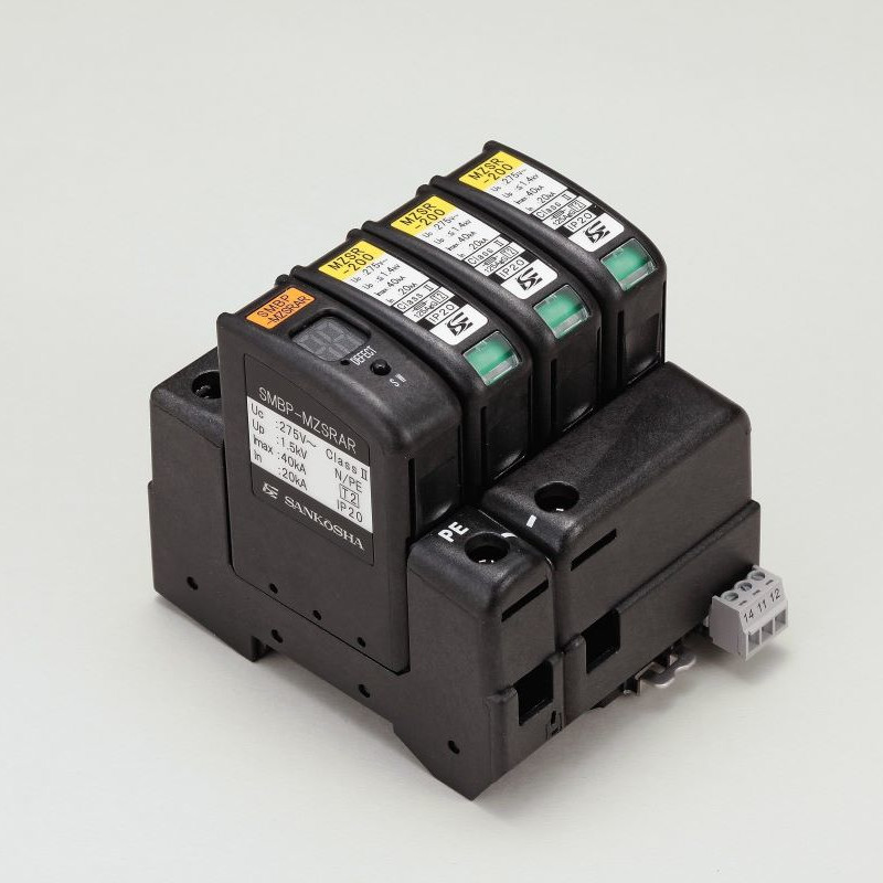 交流200V系 三相3線用 クラスII SPD | SMBP-MZSR200JK3AR｜株式会社