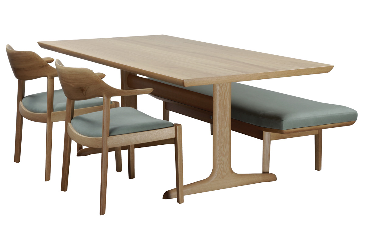 ウイングラックスLD T脚テーブル180X90 | 帰りたくなる家具がここに