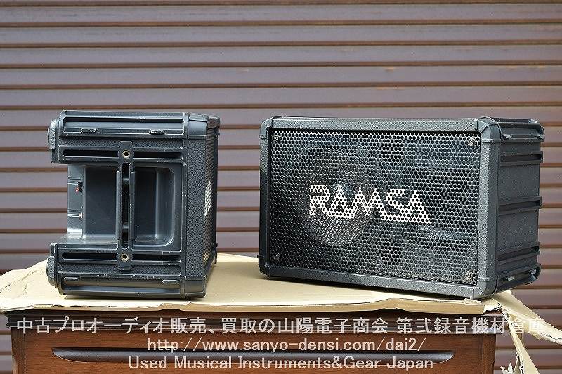 中古音響機材】 RAMSA WS-A80 160W 2本セット PAスピーカー