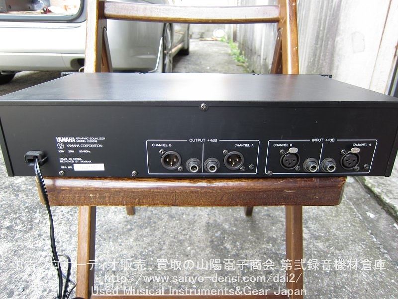 中古音響機材 YAMAHA Q2031B グラフィックイコライザー エフェクト