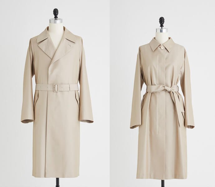 コート専業ブランド「サンヨーコート」から『シルクレインコート』 2月