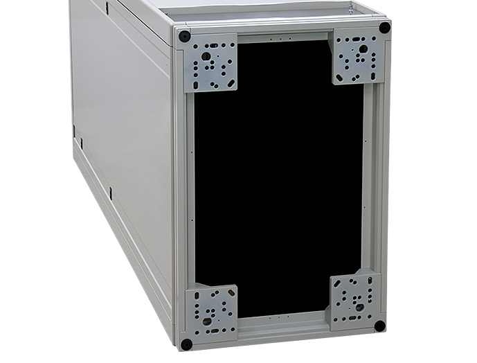 キャビネットラック FDC シリーズ FDC-1501-650W｜19インチラック