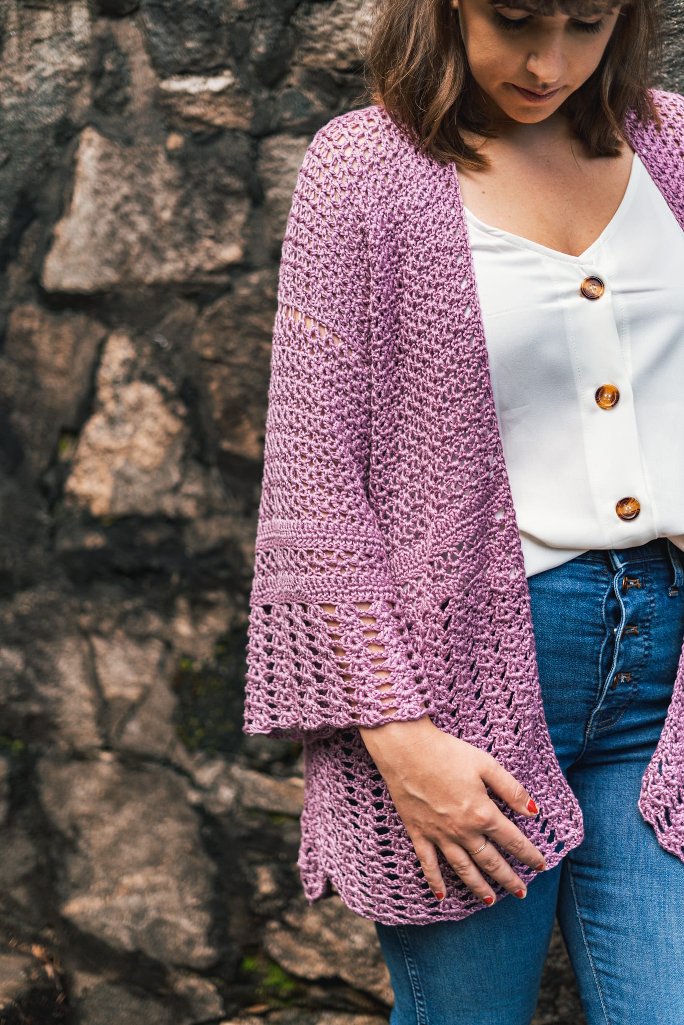 Hydrangea Crochet Cardigan • Sewrella