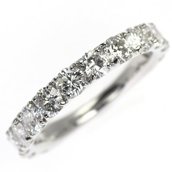新品 Pt950 ダイヤモンド リング 1.86ct D-H I1 Fair/Poor ハーフ