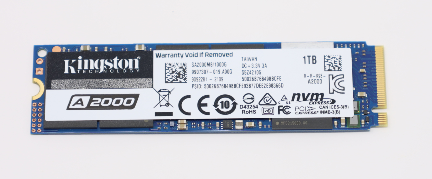 Kingston A2000 1TB NVMe SSD Review - ServeTheHome