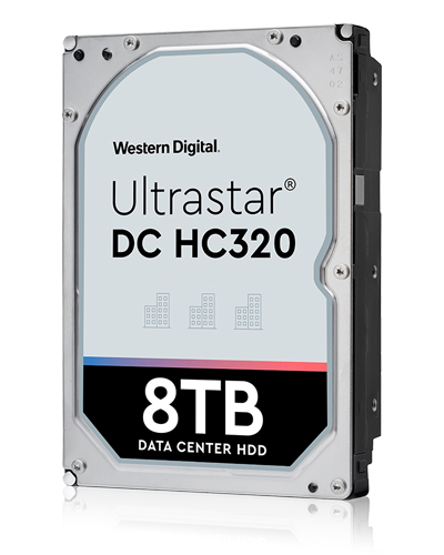 WD HUS728T8TAL5204 Ultrastar DC HC320 8tb SAS 12Gbps SE 3.5inch