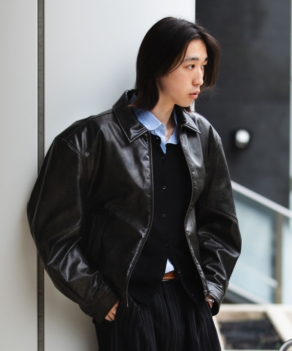 AMOMENTO: 合成皮革 BLOUSON｜ SHIPS 公式サイト